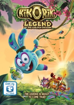 DVD Kikoriki: Legend Of The Golden Dragon Book