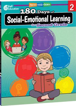 Paperback 180 Days(tm) Social-Emotional Learning for Second Grade: Practice, Assess, Diagnose Book