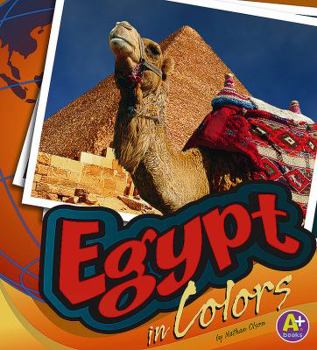 Library Binding Egypt in Colors Book