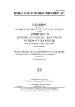 Federal Lands Recreation Enhancement Act