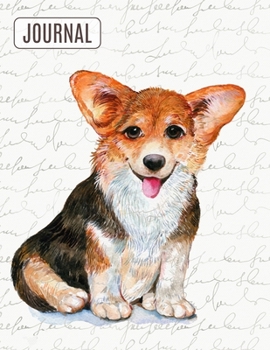 Paperback Big Fat Bullet Style Journal Notebook Cute Corgi: Huge Dot Grid Book For Journaling Over 300 Numbered Pages Book