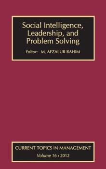 Hardcover Social Intelligence, Leadership, and Problem Solving Book