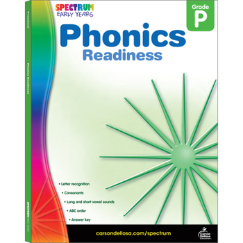 Paperback Phonics Readiness, Grade Pk Book