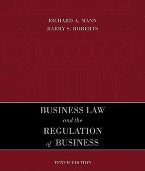 Hardcover Business Law and the Regulation of Business Book