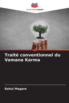 Paperback Traité conventionnel du Vamana Karma [French] Book