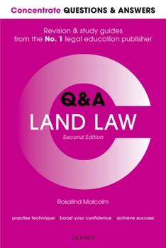 Paperback Concentrate Q&A Land Law 2e: Law Revision and Study Guide Book