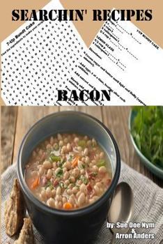 Paperback Searchin' Recipes: Bacon Book