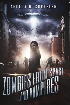 Paperback Zombies from Space and Vampires [Large Print] Book