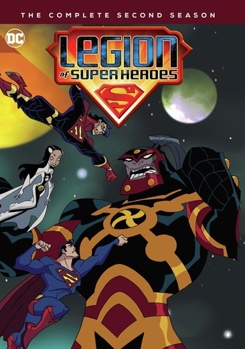 DVD Legion of Super Heroes: The Complete Second Season Book