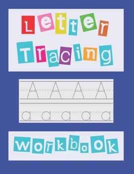Paperback Letter Tracing Workbook: Handwriting Book Preschool Kindergarten Kids Age 3-5 Book