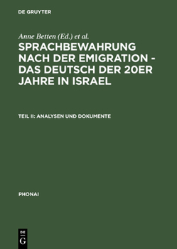 Hardcover Analysen und Dokumente [German] Book