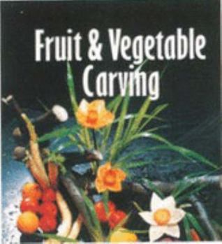 Paperback Fruit and Vegetable Carving Book