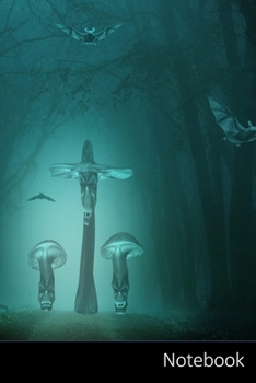 Paperback Notebook: Gothic themed ruled Notebook / Journal / Diary / Composition Book / Planner / Log Book / Notes - 6 x 9 inches (15,24 x Book