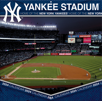 Calendar New York Yankees Yankee Stadium 2024 12x12 Stadium Wall Calendar Book