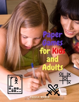 Paperback Paper Games for Kids and Adults Book