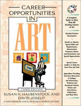 Paperback Career Opportunities in Art Book