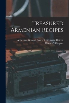 Paperback Treasured Armenian Recipes Book