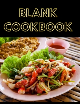 Paperback Blank Cookbook: Recipe Keeper To Write In Book