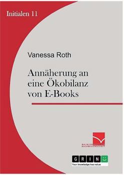 Paperback Annäherung an eine Ökobilanz von E-Books [German] Book