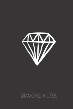 Paperback Diamond Notes: small lined Diamonds Notebook / Travel Journal to write in (6'' x 9'') 120 pages Book