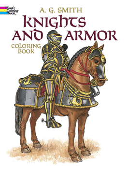 Paperback Knights and Armor Coloring Book