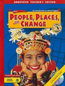 Hardcover Florida Holt People, Places, and Change: An Introduction to World Studies Book