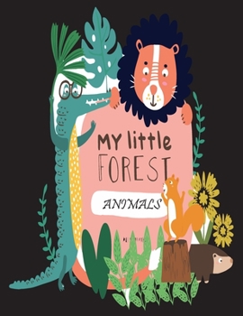 Paperback My Little Forest Animals Book
