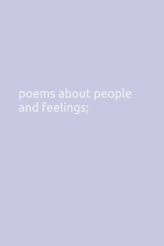 Paperback Poems About People And Feelings Book