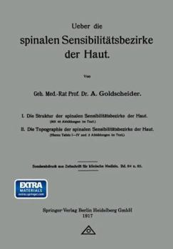 Paperback Ueber Die Spinalen Sensibilitätsbezirke Der Haut [German] Book