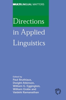 Hardcover Directions in Applied Linguistics Book