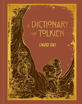 Hardcover A Dictionary of Tolkien Deluxe Edition Book