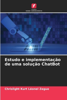 Paperback Estudo e implementação de uma solução ChatBot [Portuguese] Book