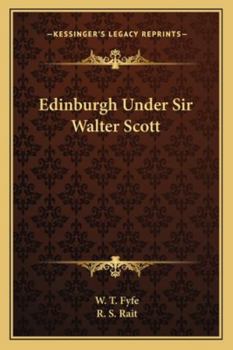 Paperback Edinburgh Under Sir Walter Scott Book