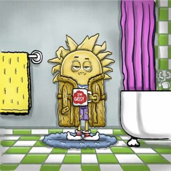 Paperback The day the sun called out sick!!! Book