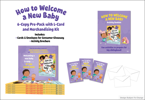 How to Welcome a New Baby 6-Copy Pre-Pack with l-Card and Merchandising Kit