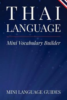 Paperback Thai Language Mini Vocabulary Builder Book