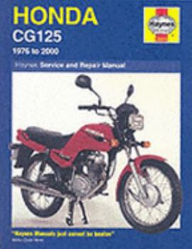 Paperback Honda Cg125 (1976-2000) Service and Repair Manual Book