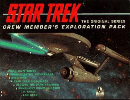 Hardcover Star Trek Crew Member's Exploration Pack [With Exploration Kit] Book