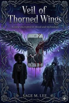 Paperback Veil of Thorned Wings: A curse encrypted in blood and technology Book