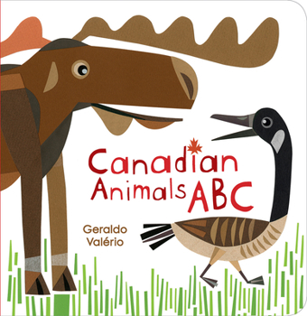 Board book Canadian Animals ABC Book