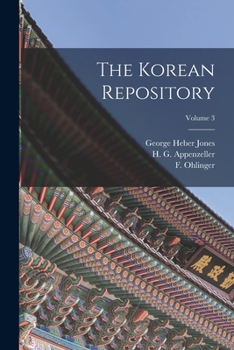 Paperback The Korean Repository; Volume 3 Book