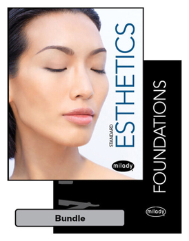 Hardcover Bundle: Milady Standard Foundations with Standard Esthetics: Fundamentals + Student Workbook for Milady Standard Foundations + Student Workbook for Mi Book