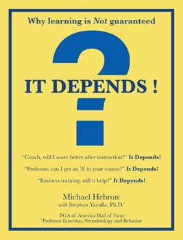 Hardcover It Depends ! Book