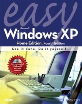 Paperback Easy Microsoft Windows XP Book