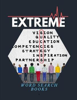 Paperback Extreme Word Search Books: Activity Book Very Fun Search and Word Search, Brain exercise that everyone will love. Book