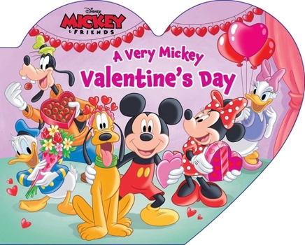 Board book Disney Mickey & Friends: A Very Mickey Valentine's Day Book