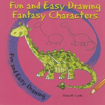 Paperback Fun and Easy Drawing Fantasy Characters Book