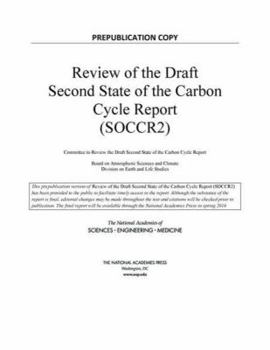 Paperback Review of the Draft Second State of the Carbon Cycle Report (Soccr2) Book