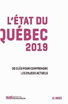 Paperback Ã‰TAT DU QUÃ‰BEC 2019 [French] Book