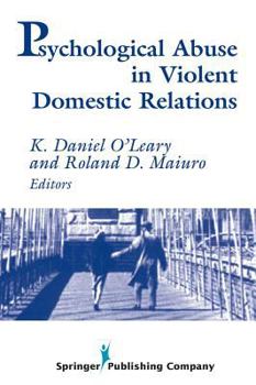 Hardcover Psychological Abuse in Violent Domestic Relations Book